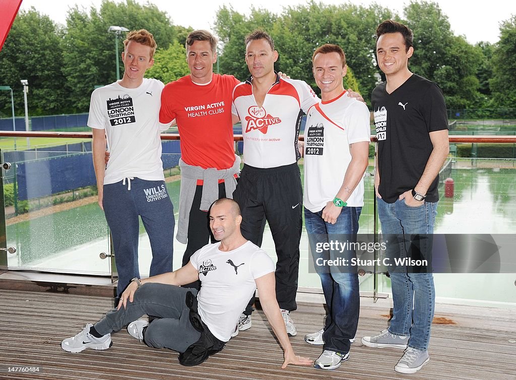Virgin Active London Triathlon - Celebrity Photocall