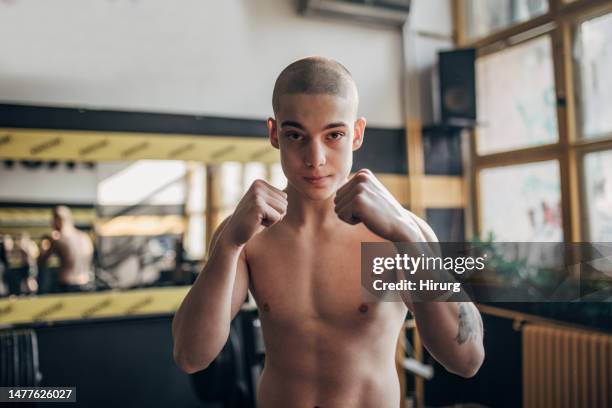 teenager future boxer - teen fight stock pictures, royalty-free photos & images