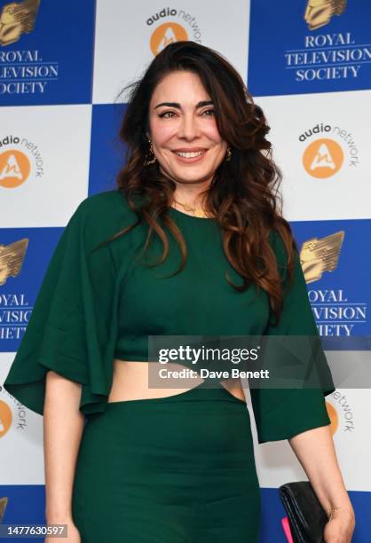 Ramita Navai attends The 2023 Royal Television Society Programme Awards at The Grosvenor House Hotel on March 28, 2023 in London, England.