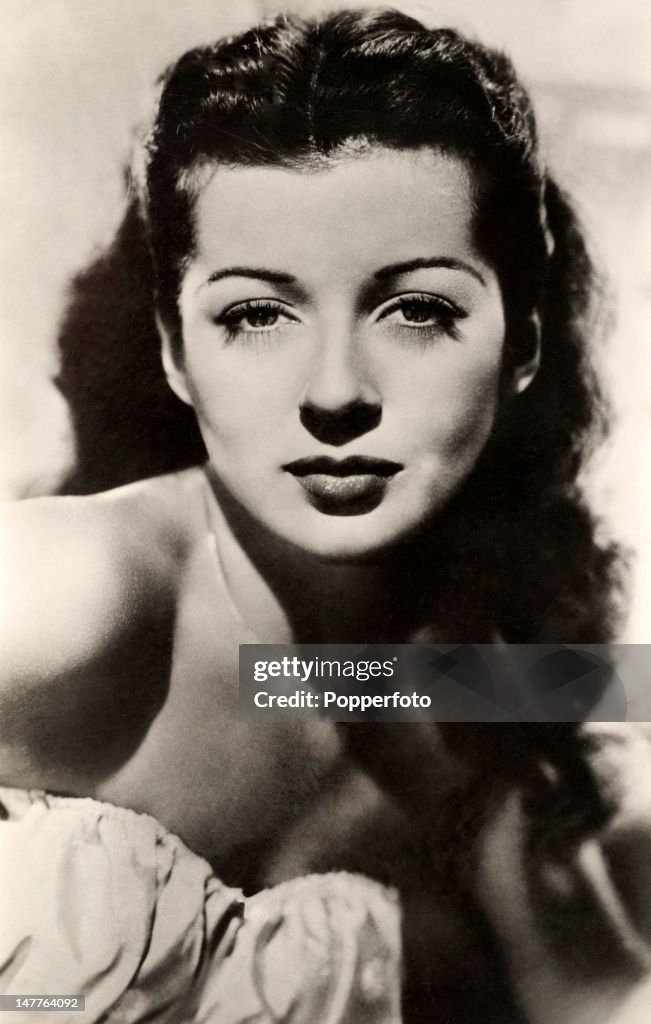 Gail Rusk Gail Russell, American film and television actress, circa 1955. News ...
