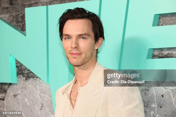 Nicholas Hoult attends the premiere of Universal Pictures' "Renfield" at Museum of Modern Art on March 28, 2023 in New York City.