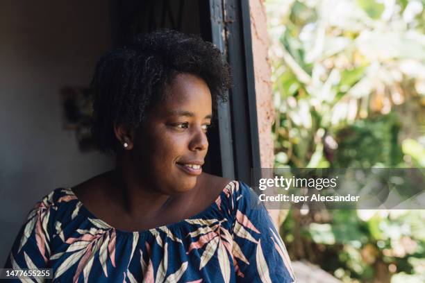 brazilian woman living in the countryside - starving woman stock pictures, royalty-free photos & images