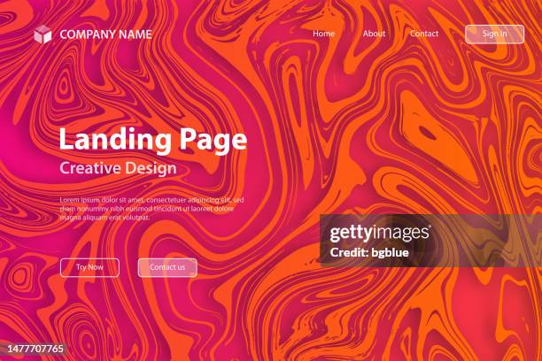 2,806 Red Landing Page Stock Photos, High-Res Pictures, and Images ...