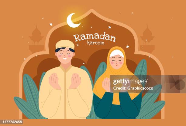 bildbanksillustrationer, clip art samt tecknat material och ikoner med eid or ramadan kareem or eid mubarak background. eid-ul-adha festival celebration - eid ul fitr illustrations