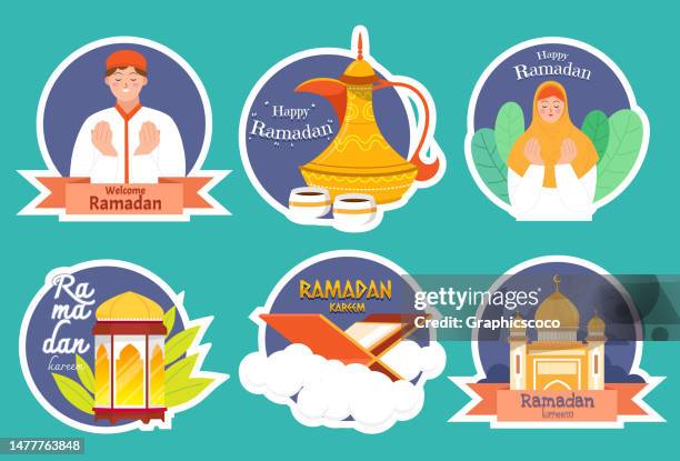 bildbanksillustrationer, clip art samt tecknat material och ikoner med eid or ramadan kareem or eid mubarak background. eid-ul-adha festival celebration - eid ul fitr illustrations