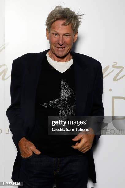 Sam Newman attends Glamour On The Grid ahead of the 2023 Australian Formula One Grand Prix at Albert Park Grand Prix Circuit on March 29, 2023 in...