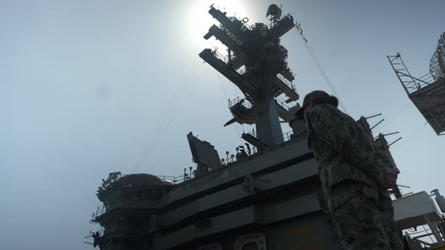 KOR: US China relations as USS Nimitiz patrols the South China sea