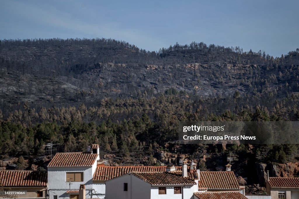 Work On The Villanueva De Viver Fire Focuses On Refreshing And Reworking Hot Spots