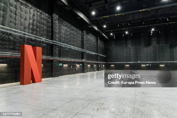 Two Netflix sets in the Audiovisual HUB 'Madrid Content City', on 29 March, 2023 in Tres Cantos, Madrid, Spain. The Audiovisual HUB 'Madrid Content...