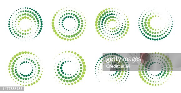 Circle design elements Circle design elements
