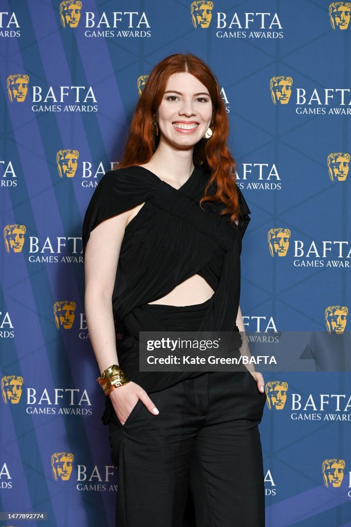 Manon Gage attends the 2023 BAFTA Games Awards Nominees Party held at