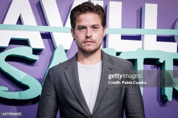 Actor Dylan Sprouse attends the "Maravilloso Desastre" premiere at Cines Callao on March 29, 2023 in Madrid, Spain.