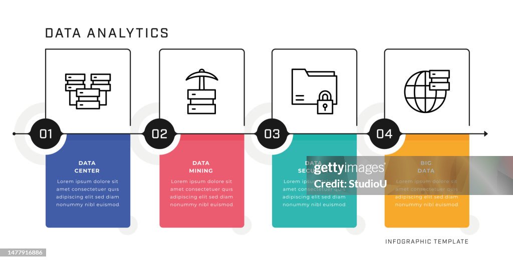 Analytics By Design Data Analytics Infographic Design Template High-Res Vector Graphic ...