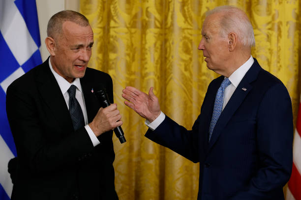 DC: President Biden Hosts A Reception Celebrating Greek Independence Day At The White House