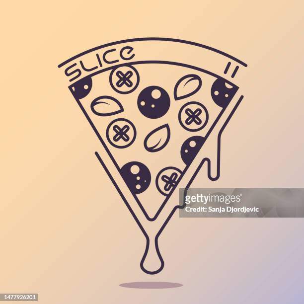 pizza slice - sable 幅插畫檔、美工圖案、卡通及圖標