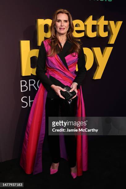 Brooke Shields attends the "Pretty Baby: Brooke Shields" New York Premiere at Alice Tully Hall on March 29, 2023 in New York City.