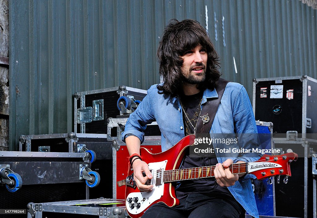 Sergio Pizzorno, guitarist of English rock band Kasabian