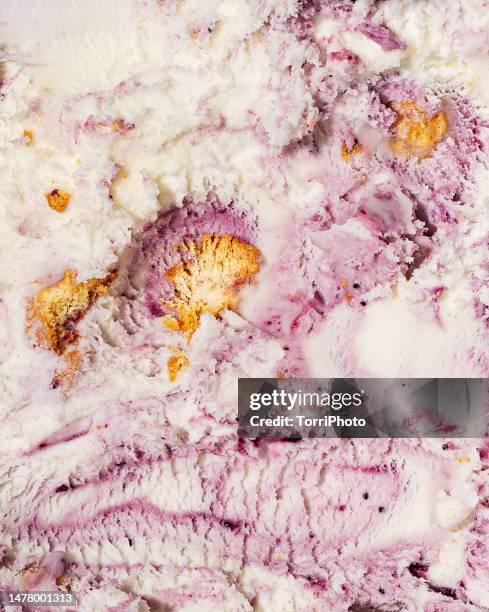 Ice Cream Texture Raspberry 305 White Ice Cream Texture Stock Photos, High-Res Pictures, and Images ...