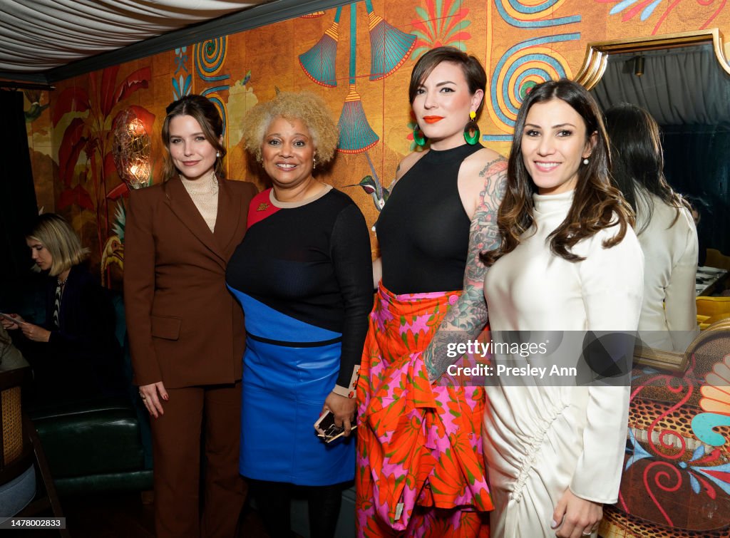 Sophia Bush, Cynthia Brooks, Rachel Johnston, and Mejuri Co-founder