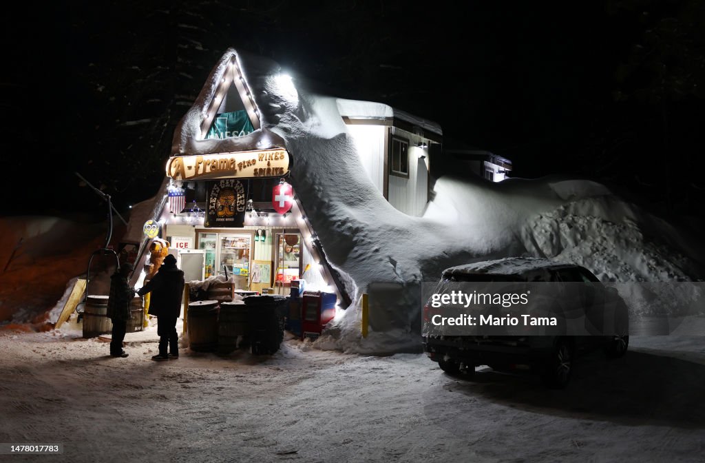 New Storm In California May Push State's Snowpack Past Record High