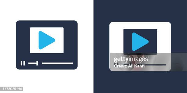 stockillustraties, clipart, cartoons en iconen met media player icon. solid icon vector illustration. for website design, logo, app, template, ui, etc. - tuner