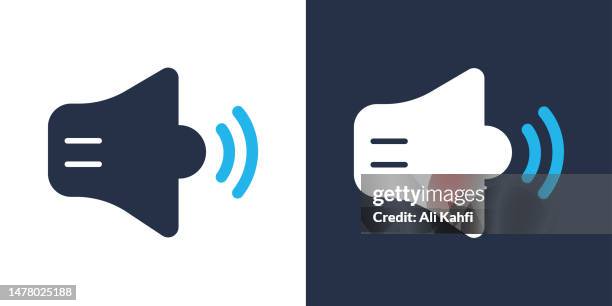sound volume icon. solid icon vector illustration. for website design, logo, app, template, ui, etc. - record button stock illustrations
