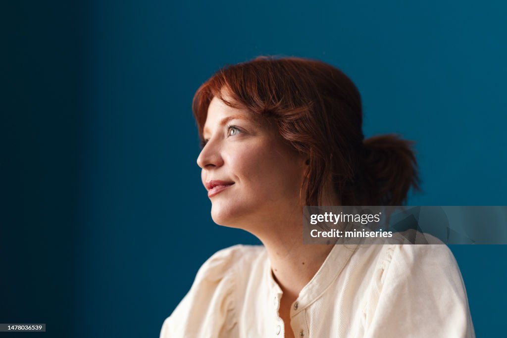 Portrait Of A Happy Young Woman