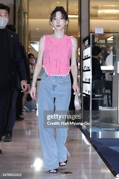 Taeyeon of South Korean girl group Girls' Generation attends the ...