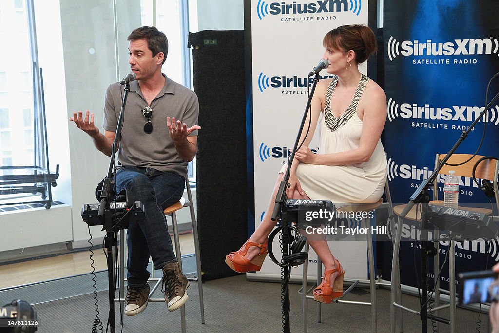 Celebrities Visit Sirius XM Studio