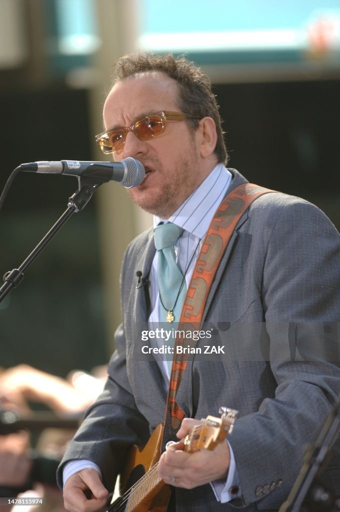 Elvis Costello & The Imposters lors de l'émission Today Show de NBC