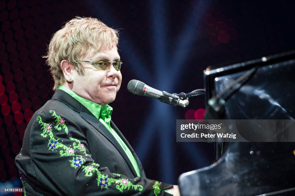 Elton John Performs Oberhausen