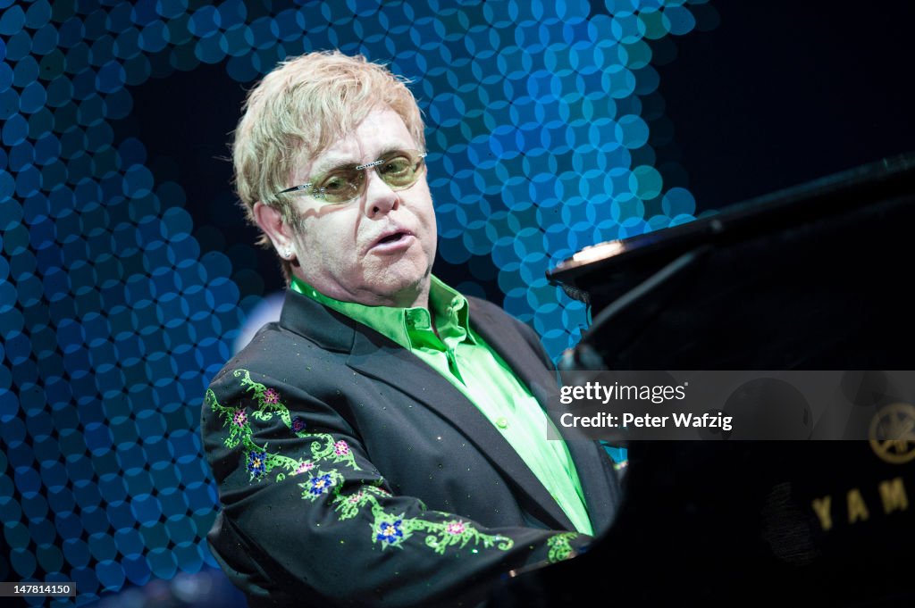 Elton John Performs Oberhausen