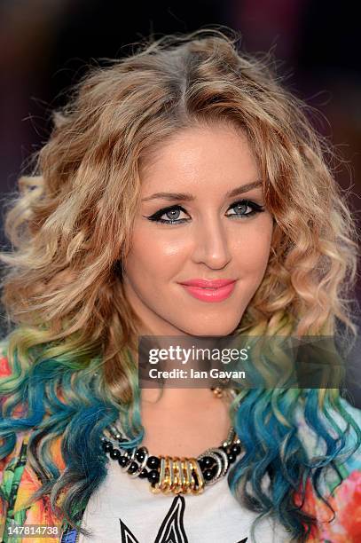 Singer Esmée Denters attends the European Premiere of 'Katy Perry Part Of Me' at Empire Leicester Square on July 3, 2012 in London, England.