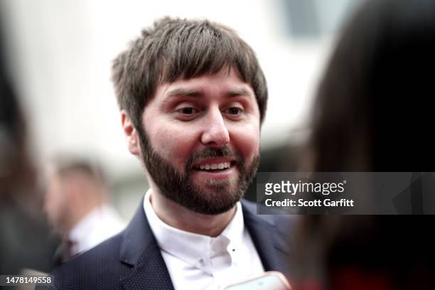 James Buckley attends the 2023 BAFTA Games Awards at the Queen Elizabeth Hall on March 30, 2023 in London, England.