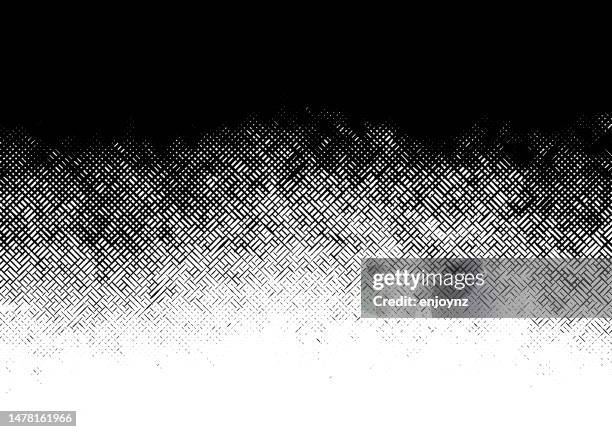 half tone black gradient lines pattern fade - etching stock illustrations