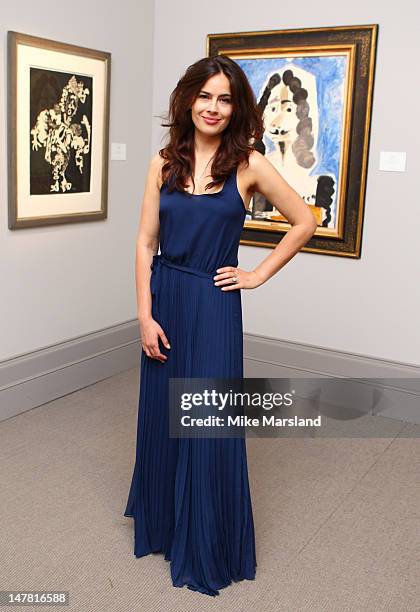 Sophie Winkleman attends The Masterpiece Midsummer Party at Royal Hospital Chelsea on July 3, 2012 in London, England.