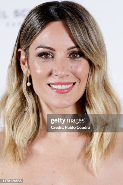 Spanish singer Edurne Garcia Almagro, AKA Edurne presents "Les Eaux D'un Instant" & "Femme Franquise" at Leclab on March 30, 2023 in Madrid, Spain.