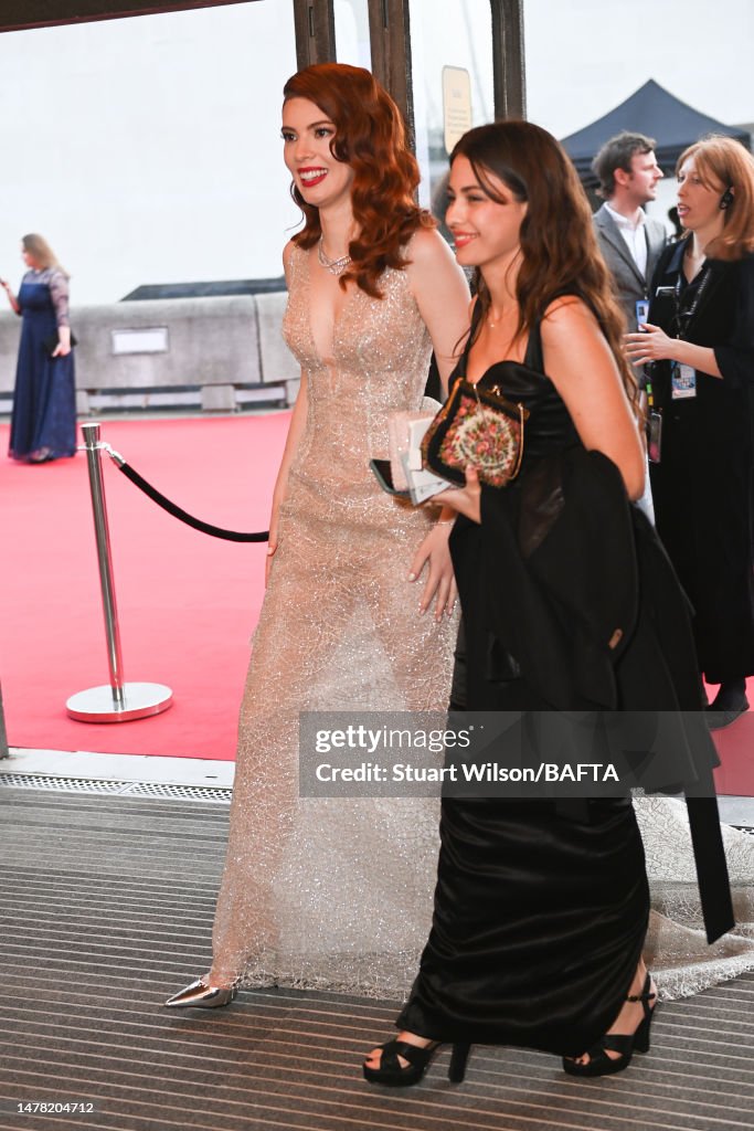 Manon Gage and Natalie Watson attend the 2023 BAFTA Games Awards at