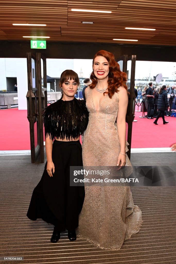 Alison Jaye and Manon Gage attend the 2023 BAFTA Games Awards at the