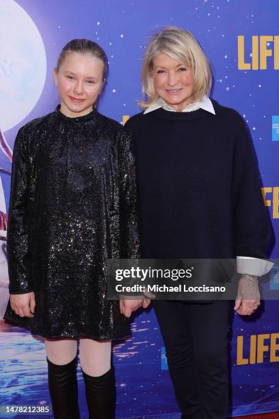 Martha Stewart attends the Broadway opening night of "Life Of Pi" at The Schoenfeld Theatre on March 30, 2023 in New York City.