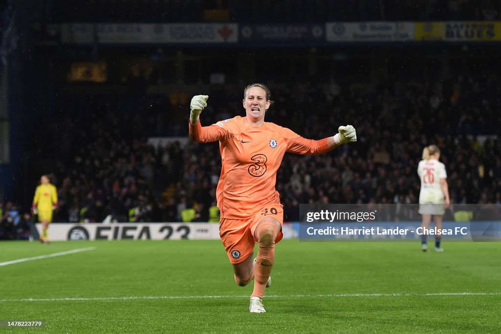 Chelsea FC v Olympique Lyonnais: Quarter-Final 2nd Leg - UEFA Women's Champions League