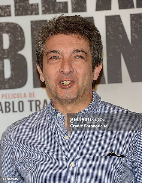 Actor Ricardo Darin attends a photocall for 'Elefante Blanco' at Casa de America on July 4, 2012 in Madrid, Spain.