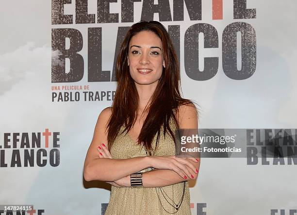Actress Martina Gusman attends a photocall for 'Elefante Blanco' at Casa de America on July 4, 2012 in Madrid, Spain.