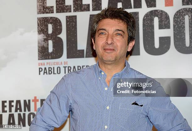 Actor Ricardo Darin attends a photocall for 'Elefante Blanco' at Casa de America on July 4, 2012 in Madrid, Spain.