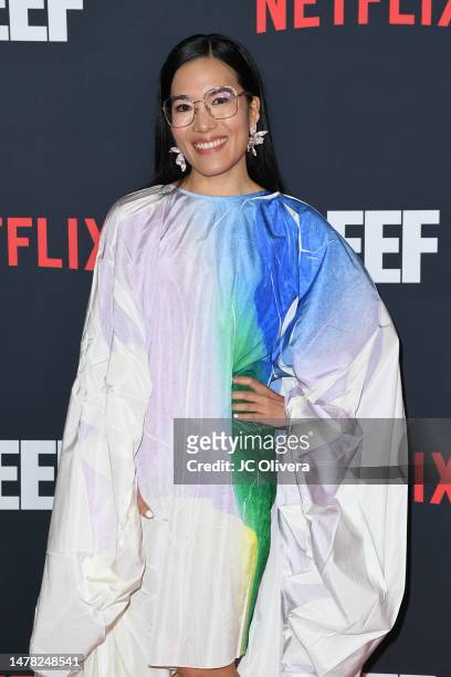 Ali Wong attends the Los Angeles Premiere of Netflix's "BEEF" at TUDUM Theater on March 30, 2023 in Hollywood, California.