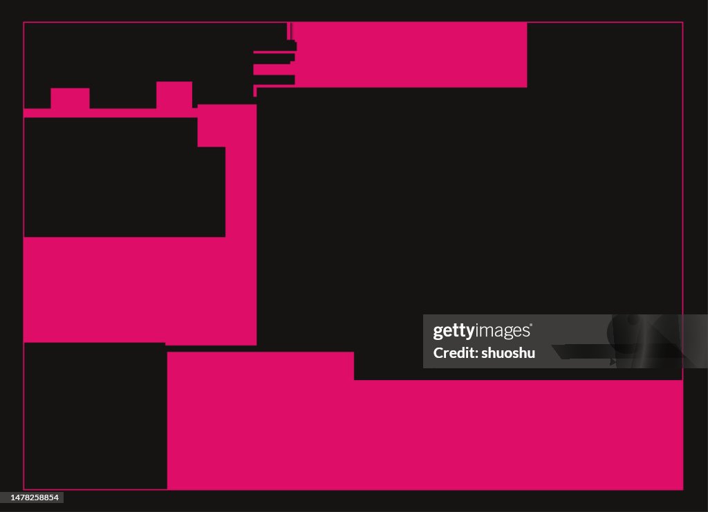 Abstract Red Rectangle Geometric Pattern Poster Backgorund High-Res ...