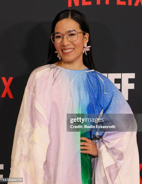 Ali Wong attends the Los Angeles premiere of Netflix's "BEEF" at TUDUM Theater on March 30, 2023 in Hollywood, California.