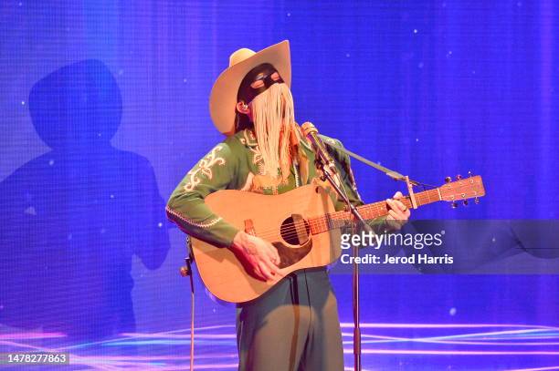 Orville Peck at the 34th Annual GLAAD Media Awards Los Angeles - Show at The Beverly Hilton on March 30, 2023 in Beverly Hills, California.