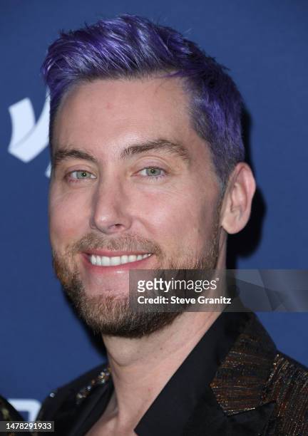 Lance Bass arrives at the 34th Annual GLAAD Media Awards Los Angeles at The Beverly Hilton on March 30, 2023 in Beverly Hills, California.