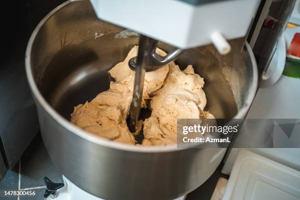 dough machine mixing - food processor stock pictures, royalty-free photos & images